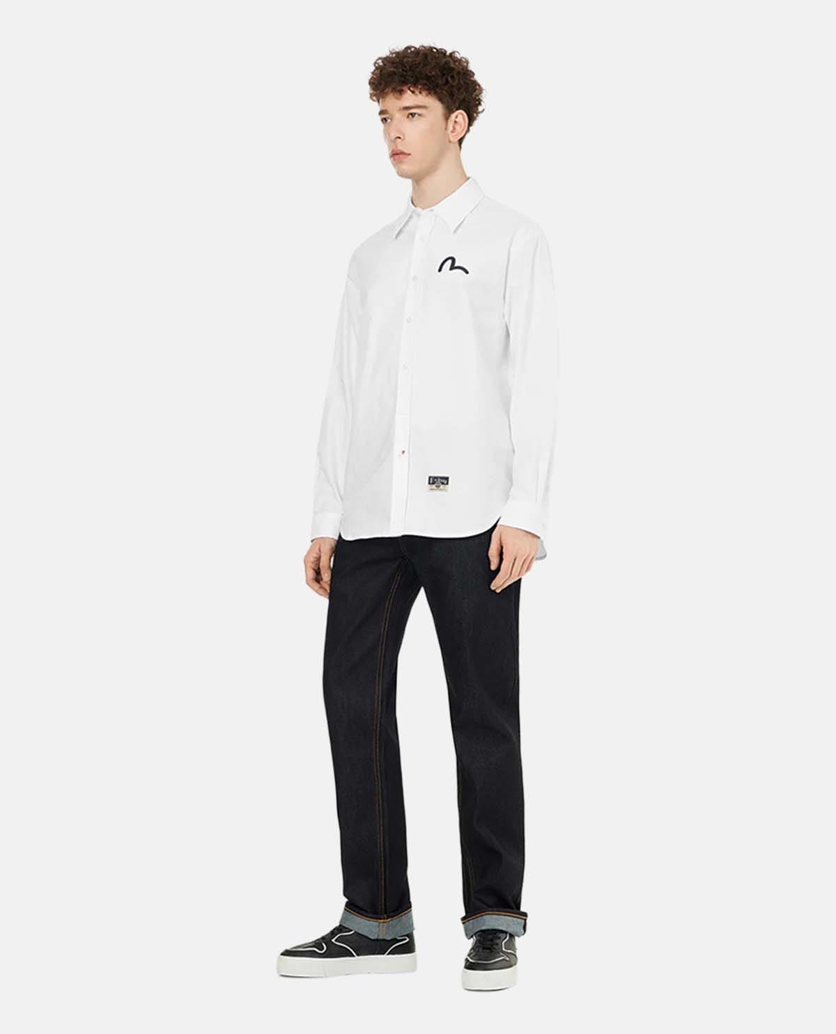 Áo sơ mi oxford họa tiết Seagull