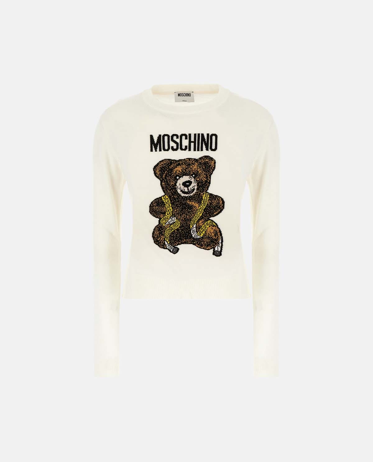 Áo dệt kim tay dài Teddy Bear