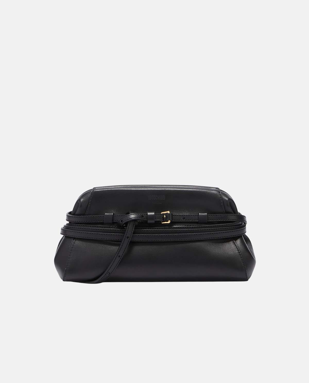 Túi cầm tay Moschino Tie Me cỡ nhỏ