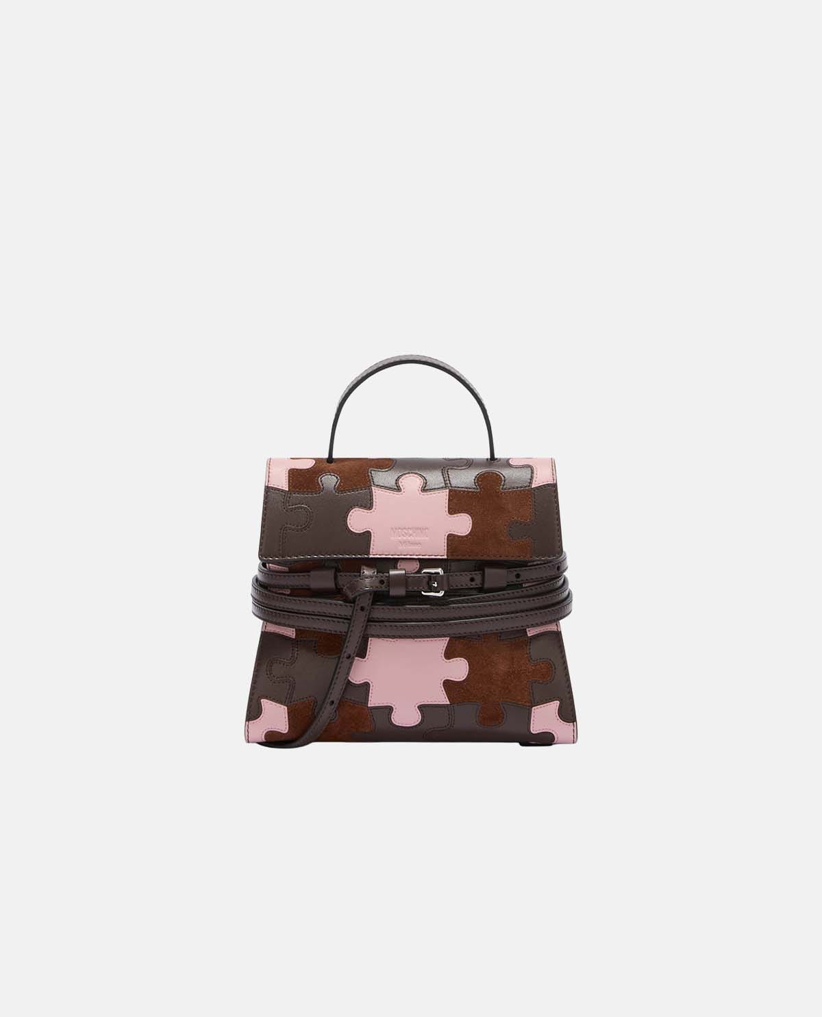 Túi xách tay Moschino Tie Me cỡ nhỏ