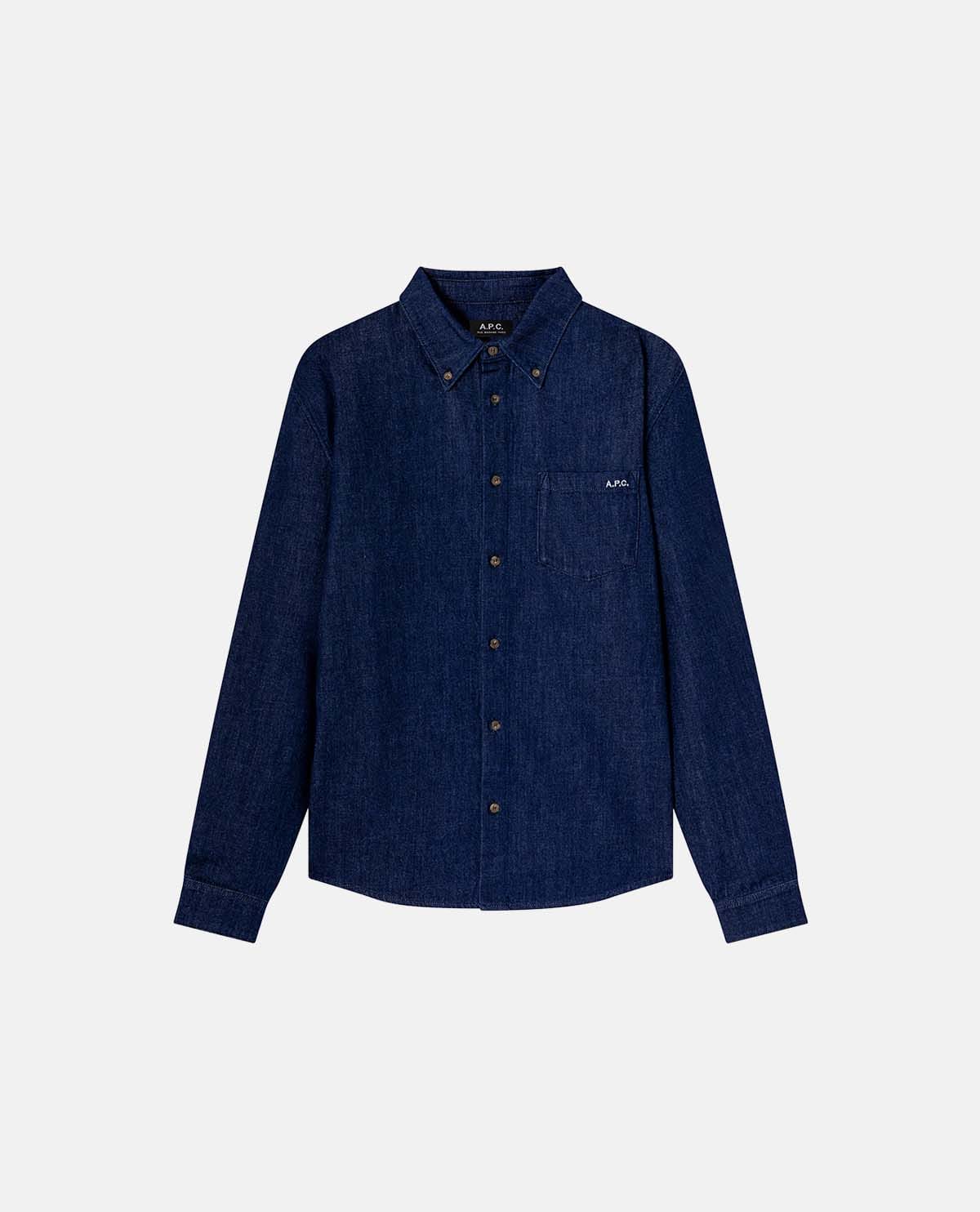 Áo sơ mi denim tay dài