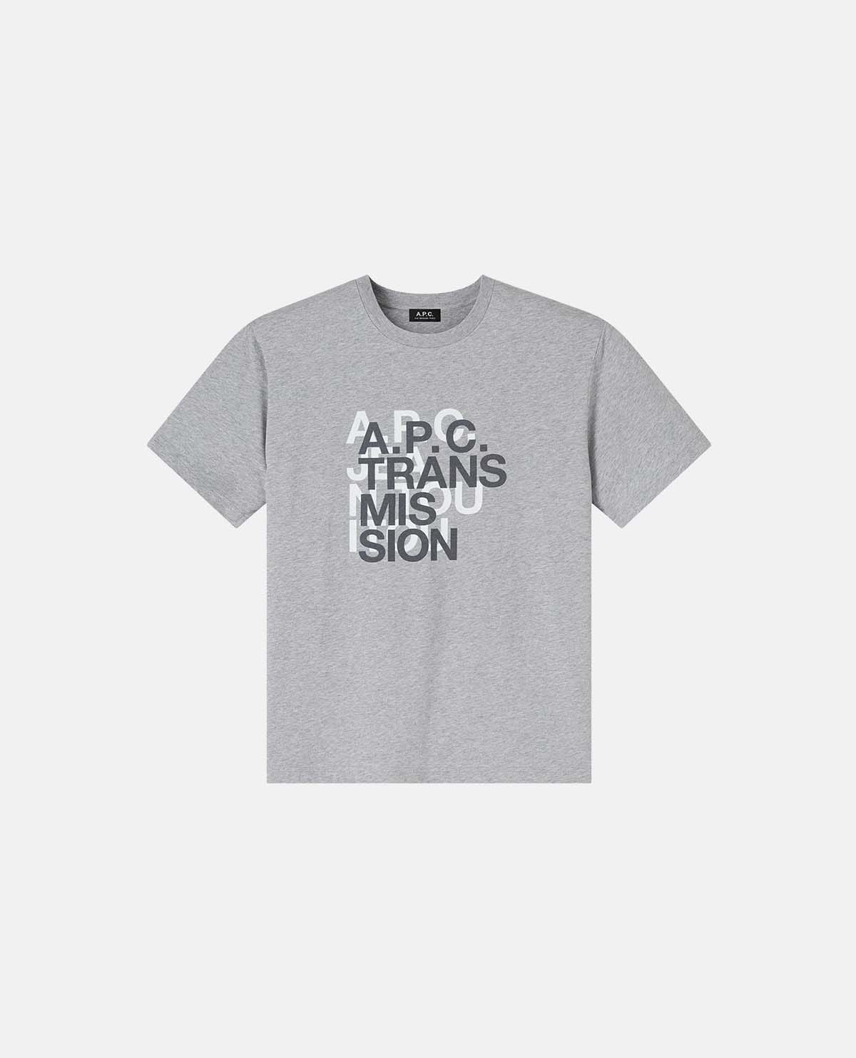 Áo thun tay ngắn A.P.C. Transmission