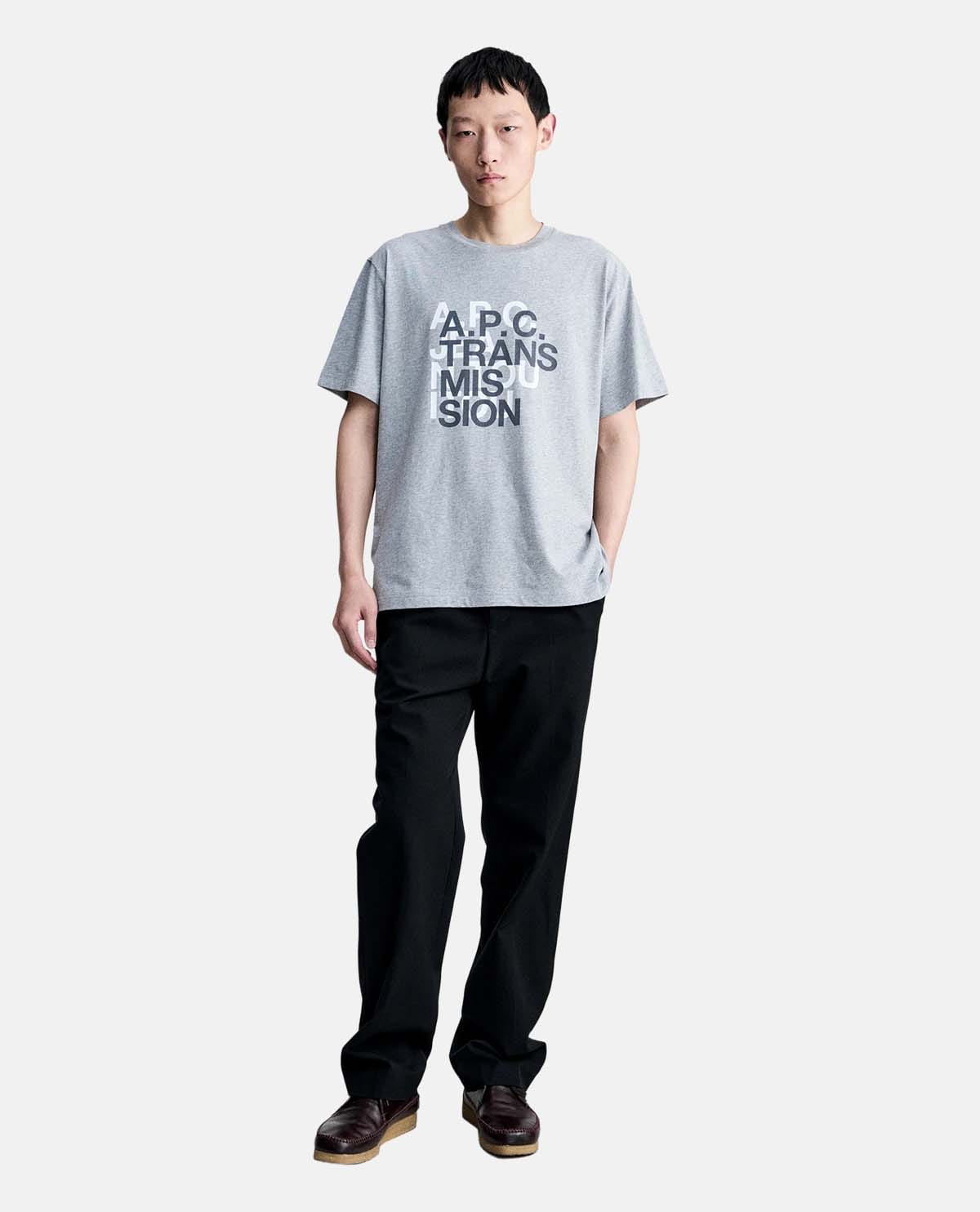 Áo thun tay ngắn A.P.C. Transmission