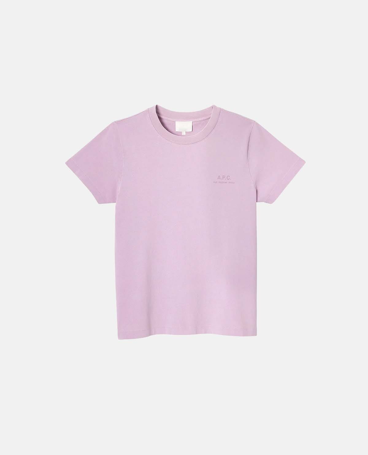 Áo thun tay ngắn phối logo A.P.C. Rue Madame