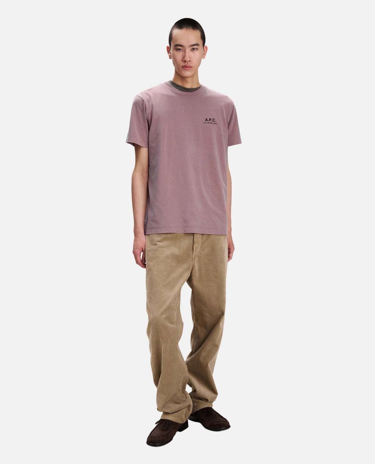 Áo thun tay ngắn phối logo A.P.C. Rue Madame