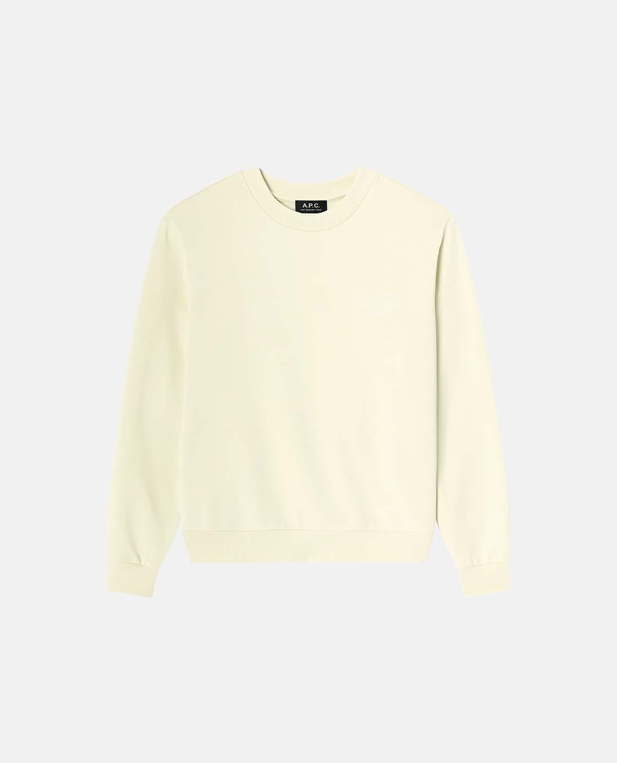 Áo nỉ tay dài phối logo A.P.C. Rue Madame