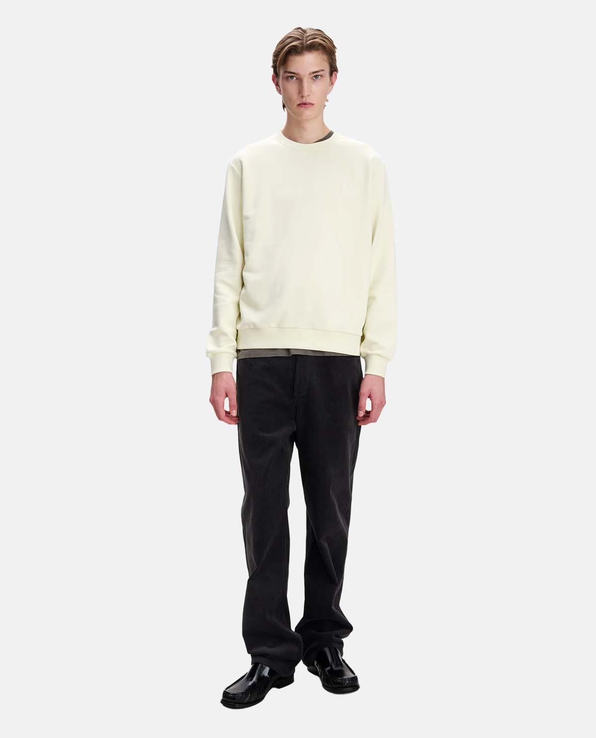 Áo nỉ tay dài phối logo A.P.C. Rue Madame