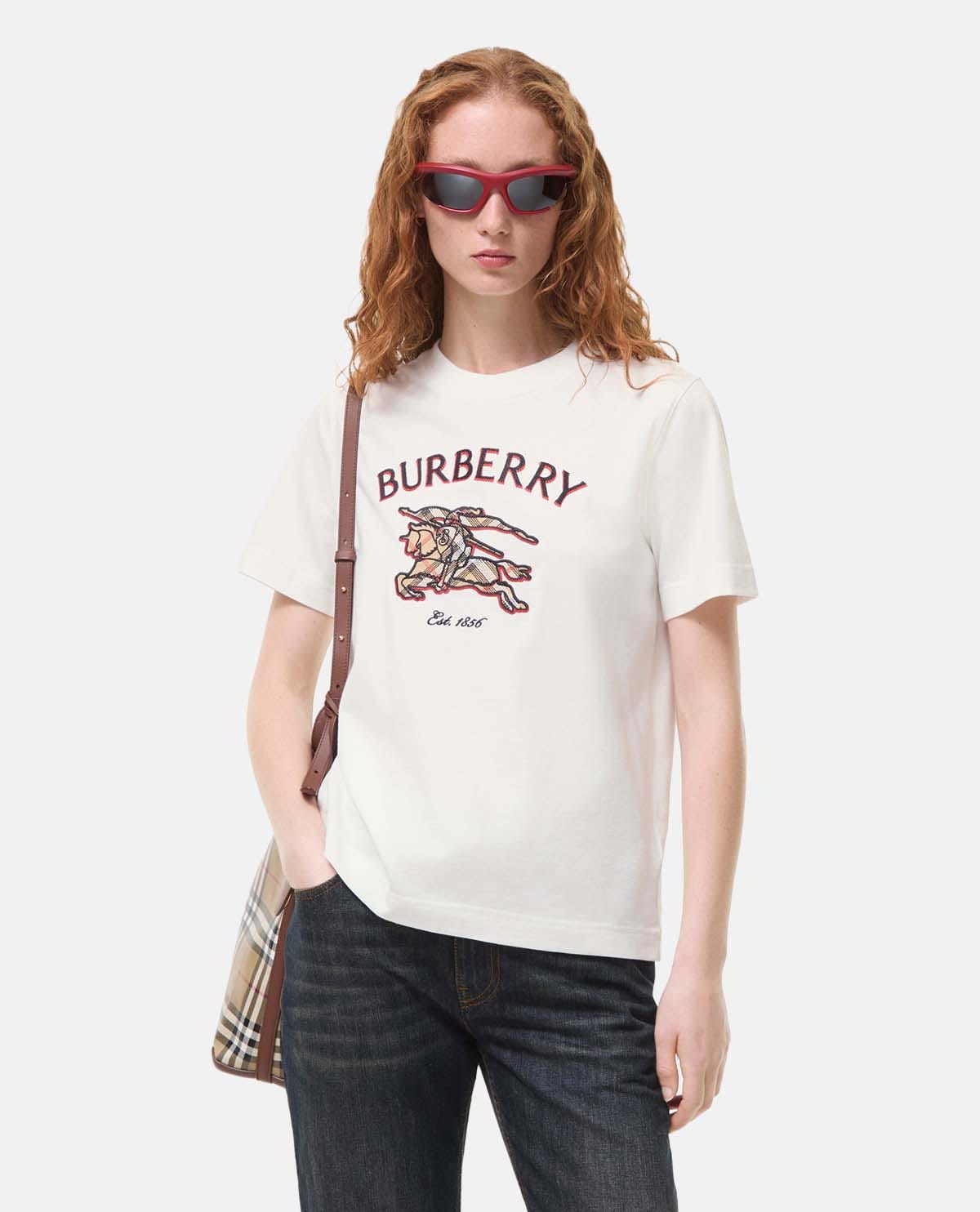 Áo thun cotton tay ngắn Knight Check