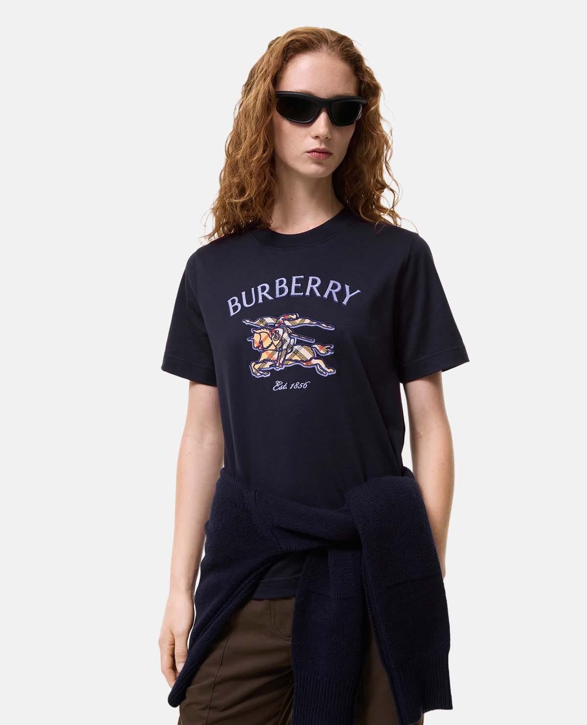 Áo thun cotton tay ngắn Knight Check