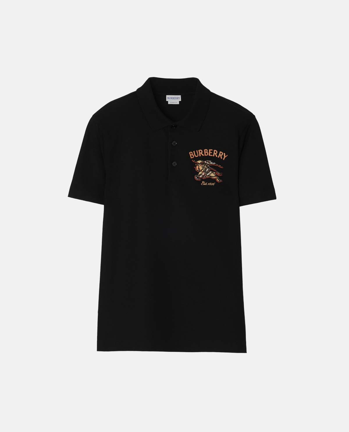 Áo polo cotton tay ngắn Knight Check