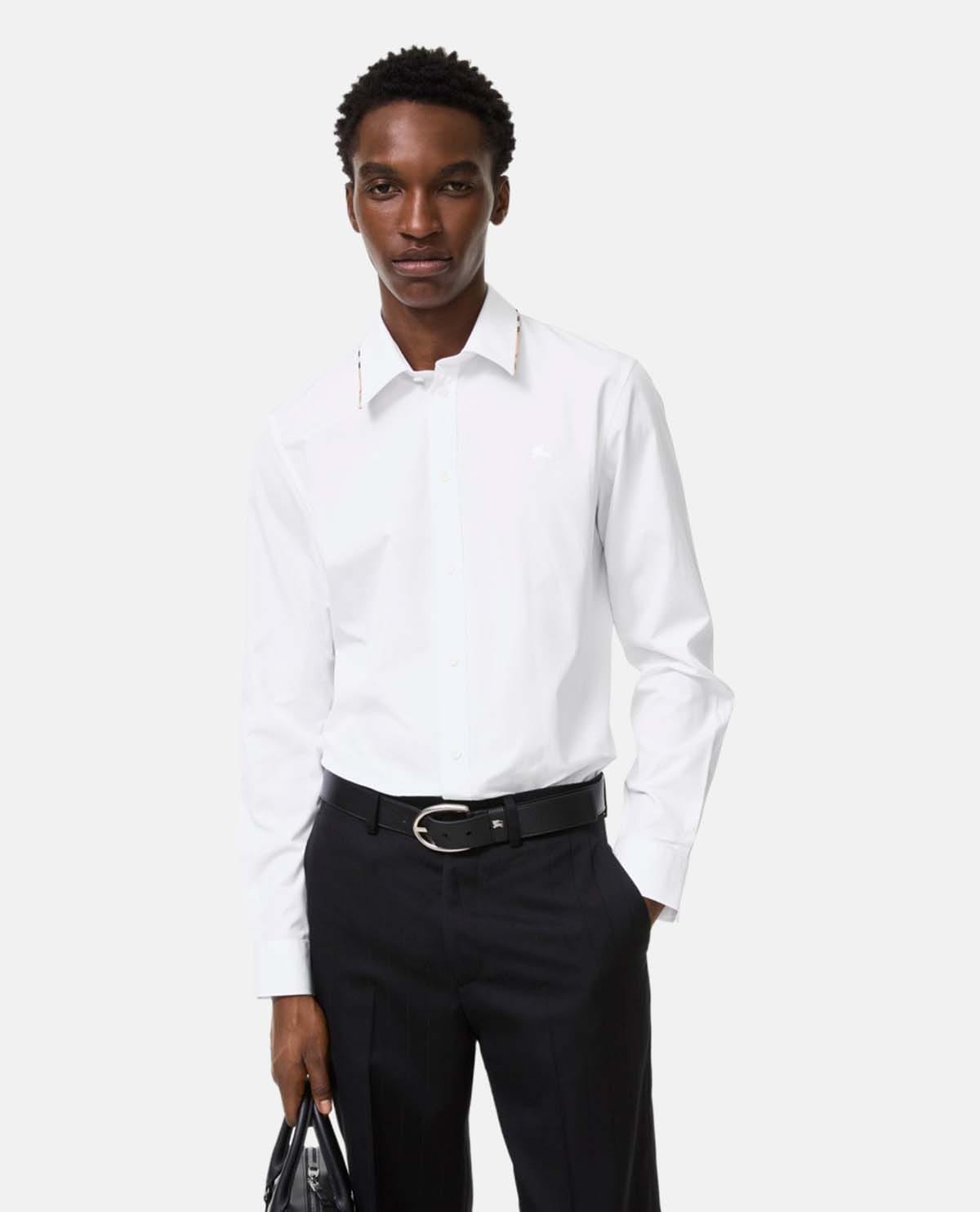 Áo sơ mi cotton poplin tay dài