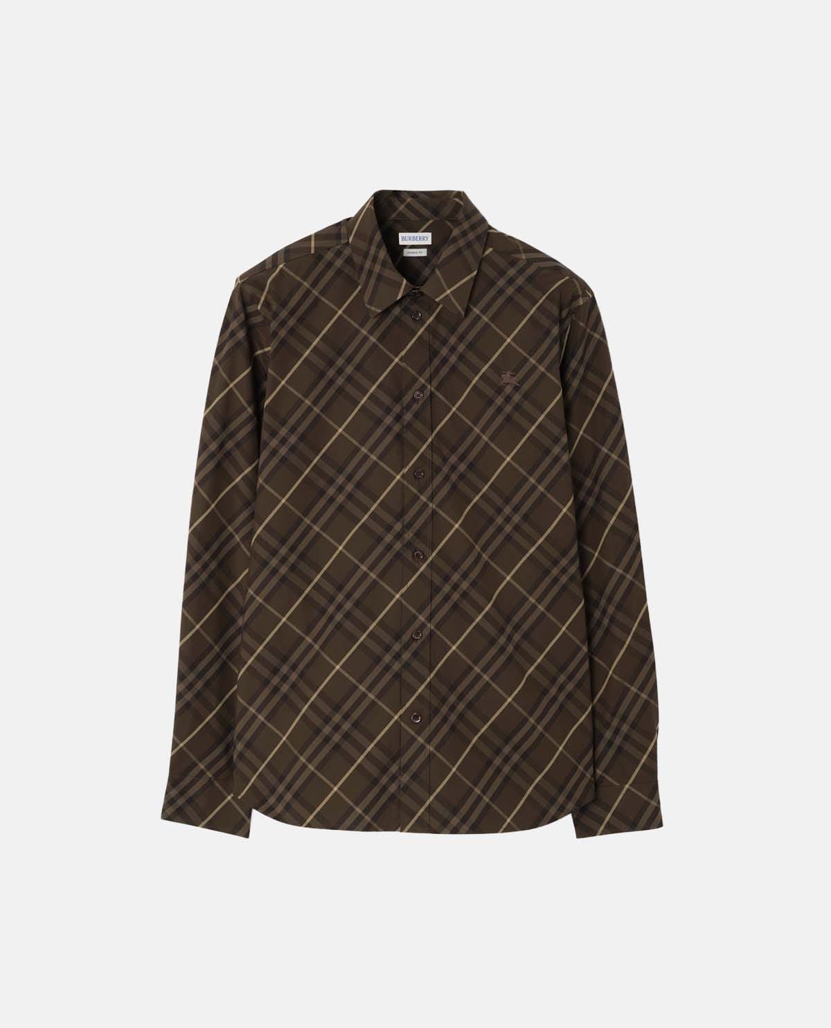 Áo sơ mi cotton tay dài họa tiết House Check