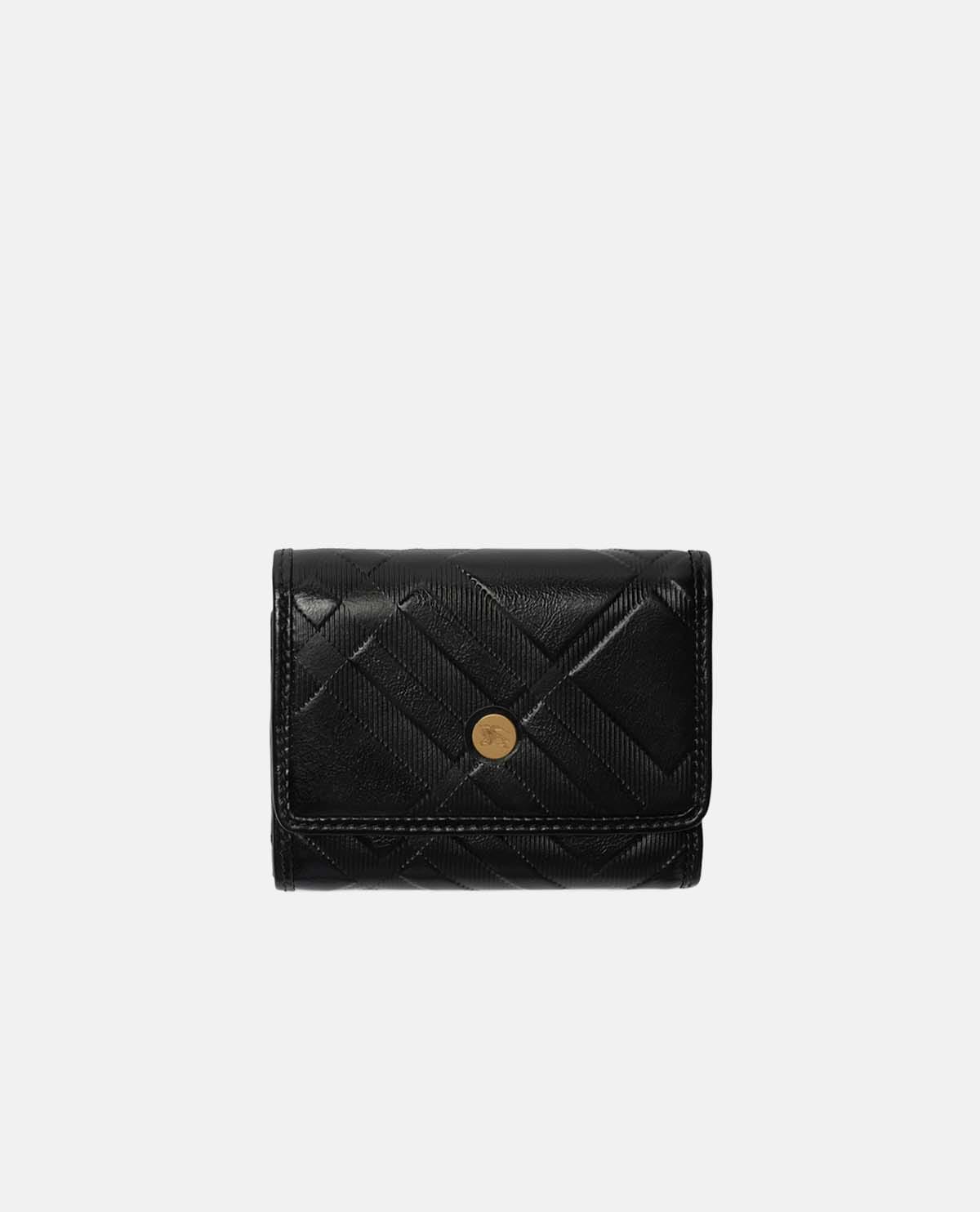 Ví gập nhỏ họa tiết Burberry Check