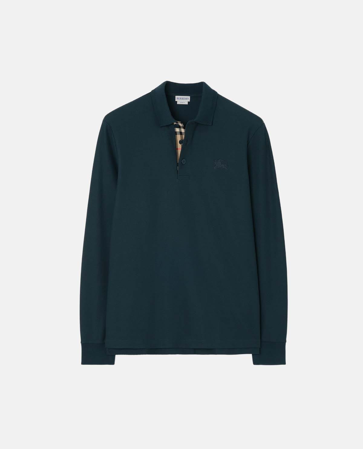 Áo polo cotton tay dài
