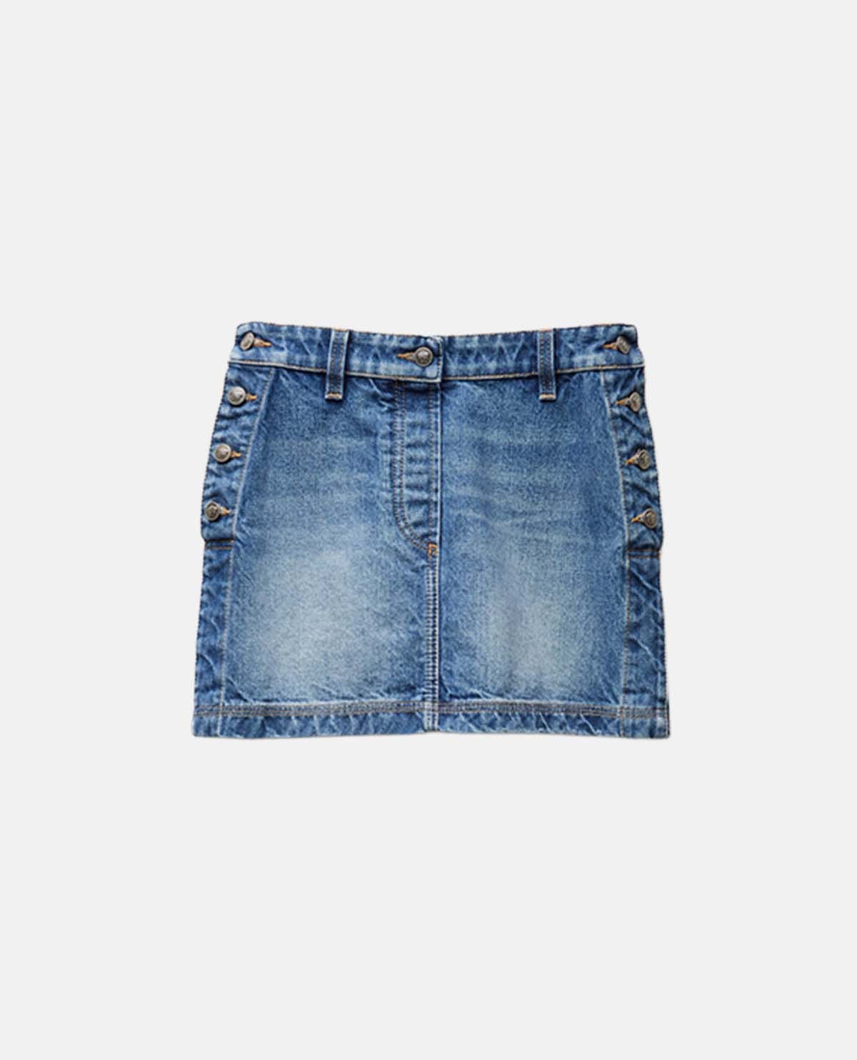 Chân váy mini denim